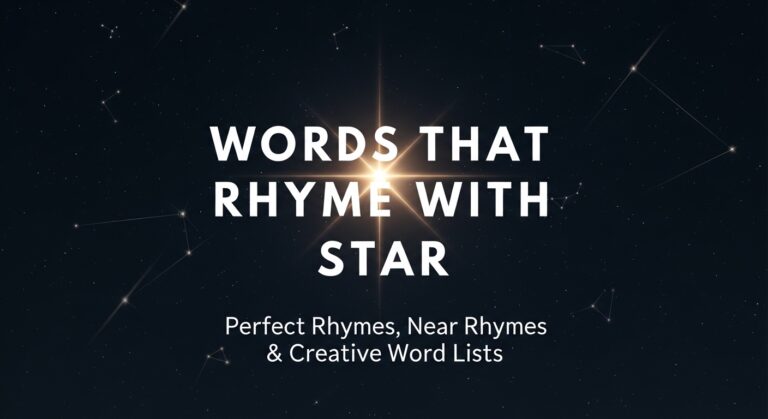 Words That Rhyme With There: The Ultimate Guide for Writers, Poets, and ...